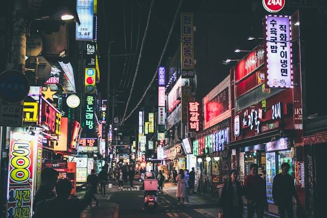 picture of Shinjuku in an Urban Loneliness Fiction story.